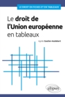 Image for Le droit de l&#39;Union europeenne en tableaux