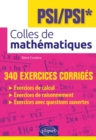 Image for Colles de mathematiques - PSI/PSI*