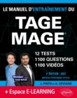 Image for Le Manuel d&#39;Entrainement du TAGE MAGE - 12 tests blancs + 1100 questions + 1100 videos - Edition 2021