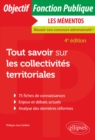 Image for Tout savoir sur les collectivites territoriales - 4e edition