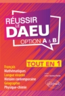 Image for Reussir le DAEU - Tout-en-un - Option A et B