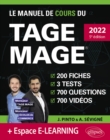 Image for Le Manuel de Cours du TAGE MAGE - 3 tests blancs + 200 fiches de cours + 700 questions + 700 videos