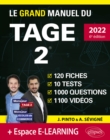 Image for Le Grand Manuel du TAGE 2 - edition 2022