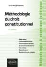 Image for Methodologie du droit constitutionnel
