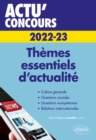 Image for Themes essentiels d&#39;actualite - 2022-2023