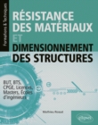 Image for Resistance des materiaux et dimensionnement des structures