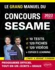 Image for Le Grand Manuel du concours SESAME 2022 (Programme officiel : ecrits + oraux)