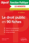 Image for Le droit public en 90 fiches