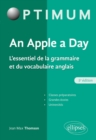 Image for Apple a day. L&#39;essentiel de la grammaire et du vocabulaire anglais - 5e edition