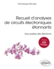 Image for Recueil d&#39;analyses de circuits electroniques etonnants. Une poesie des electrons