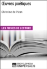 Image for A uvres poetiques de Christine de Pizan: Les Fiches de lecture d&#39;Universalis
