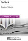 Image for Poesies de Charles d&#39;Orleans: Les Fiches de lecture d&#39;Universalis