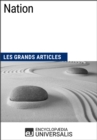 Image for Nation: Les Grands Articles d&#39;Universalis