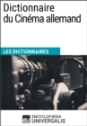 Image for Dictionnaire du Cinema allemand: (Les Dictionnaires d&#39;Universalis)