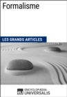 Image for Formalisme: Les Grands Articles d&#39;Universalis
