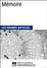 Image for Memoire: Les Grands Articles d&#39;Universalis