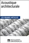 Image for Acoustique architecturale