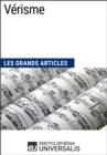 Image for Verisme: Les Grands Articles d&#39;Universalis