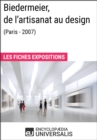 Image for Biedermeier, de l&#39;artisanat au design (Paris - 2007): Les Fiches Exposition d&#39;Universalis