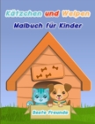 Image for Katzchen und Welpen Malbuch fur Kinder