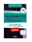 Image for Cours de procédure civile