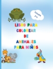 Image for Libro para colorear de animales para ninos