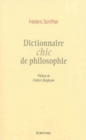 Image for Dictionnaire chic de philosophie