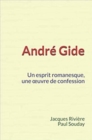 Image for Andre Gide : Un esprit romanesque, une A uvre de confession