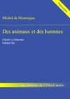 Image for Des animaux et des hommes - edition enrichie