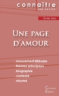 Image for Fiche de lecture Une page d&#39;amour de Emile Zola (Analyse litteraire de reference et resume complet)