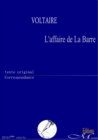Image for L&#39;affaire de La Barre