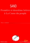 Image for Premiere et deuxieme lettres a La Cause du peuple: Texte integral