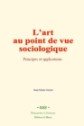 Image for L&#39;art au point de vue sociologique