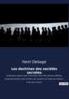 Image for Les doctrines des societes secretes