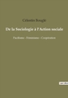 Image for De la Sociologie a l&#39;Action sociale