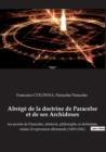 Image for Abrege de la doctrine de Paracelse et de ses Archidoxes