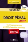 Image for Cours de droit penal 2024: Tout le programme en fiches et en schemas