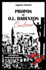 Image for Propos de O.L. Barenton, confiseur