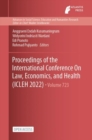 Image for Proceedings of the International Conference On Law, Economics, and Health (ICLEH 2022)