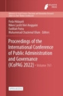 Image for Proceedings of the International Conference of Public Administration and Governance (ICoPAG 2022)