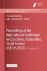 Image for Proceedings of the International Conference on Education, Humanities, Social Science (ICEHoS 2022)
