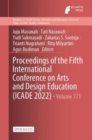 Image for Proceedings of the Fifth International Conference on Arts and Design Education (ICADE 2022)