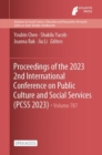Image for Proceedings of the 2023 2nd International Conference on Public Culture and Social Services (PCSS 2023)