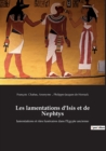 Image for Les lamentations d&#39;Isis et de Nephtys
