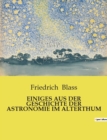 Image for Einiges Aus Der Geschichte Der Astronomie Im Alterthum