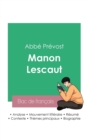 Image for Reussir son Bac de francais 2023 : Analyse de Manon Lescaut de l&#39;abbe Prevost