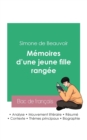 Image for Reussir son Bac de francais 2023 : Analyse des Memoires d&#39;une jeune fille rangee de Simone de Beauvoir
