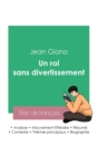 Image for Reussir son Bac de francais 2023 : Analyse du roman Un roi sans divertissement de Jean Giono