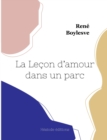 Image for La Lecon d&#39;amour dans un parc