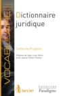 Image for Dictionnaire Juridique: Definitions, Explications Et Correspondances
